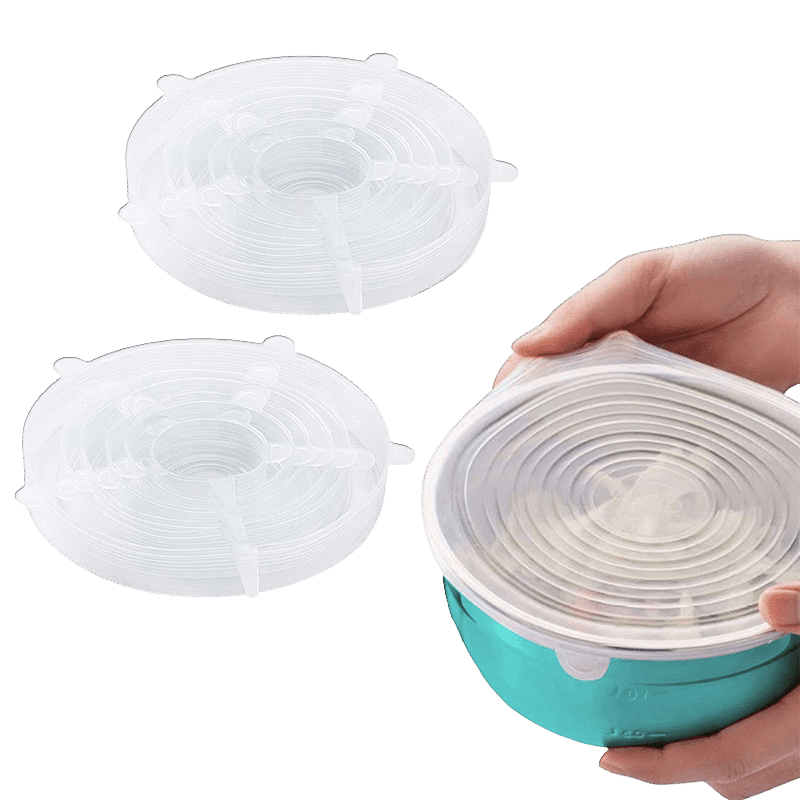 Stretchable Silicone Food Storage Lids