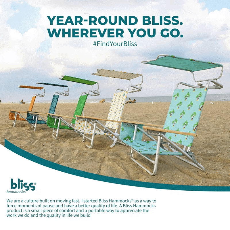 Folding Beach Chair with Canopy