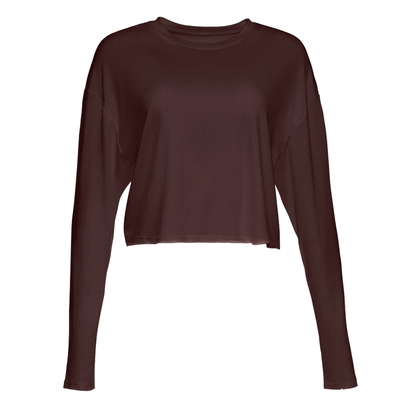 The Cloud Crop Long Sleeve Tee 