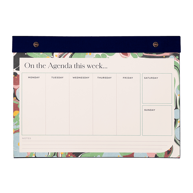 Weekly Desk Planner Post Bound
