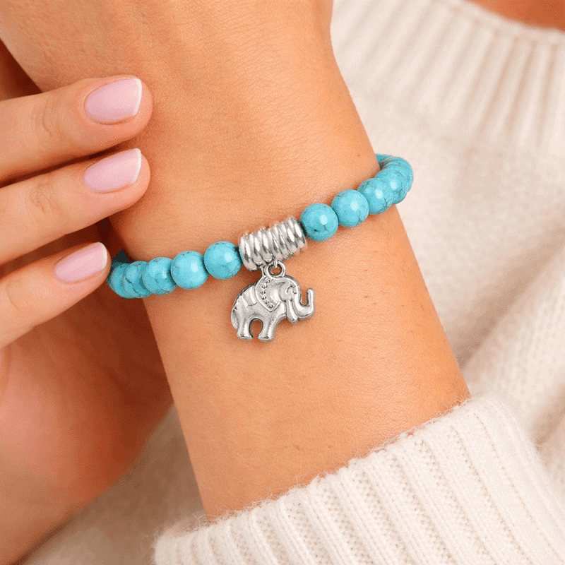 Elephant Beaded Bracelet