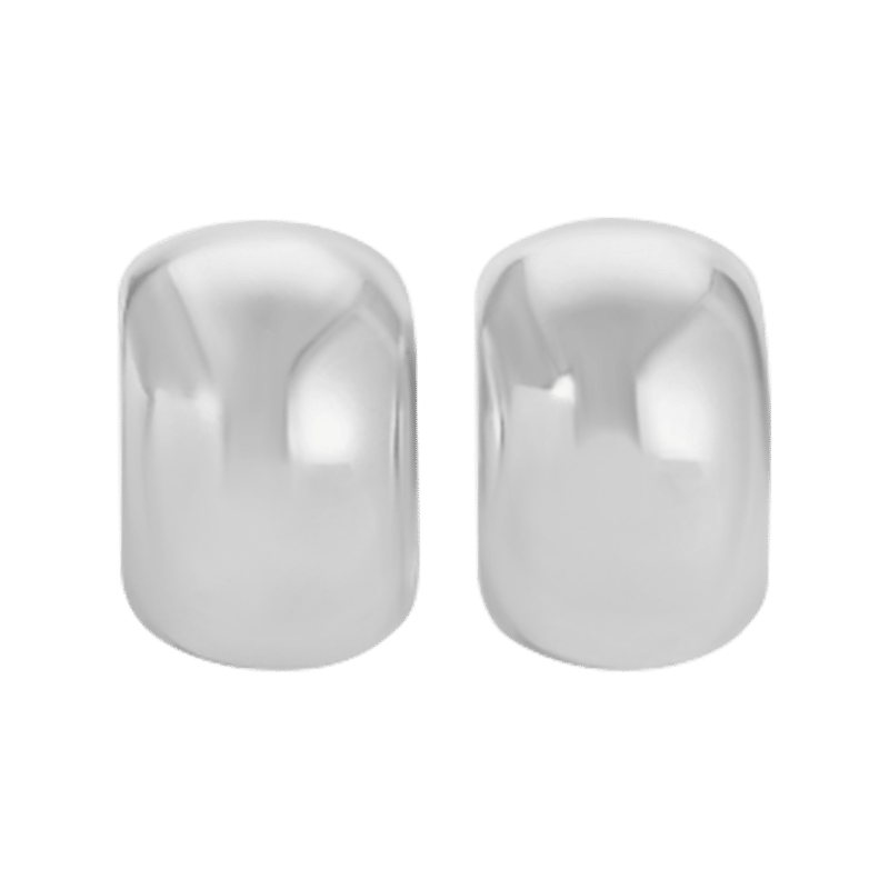 Ky Hoop Smooth Earrings