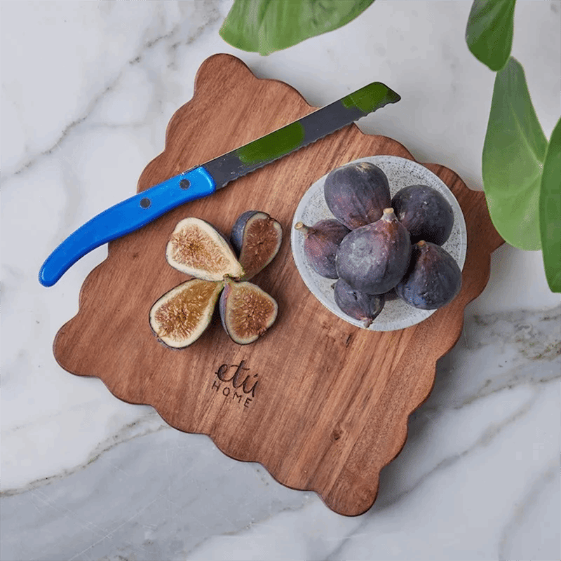 Scalloped Appetizer Cheese Board Set of 2