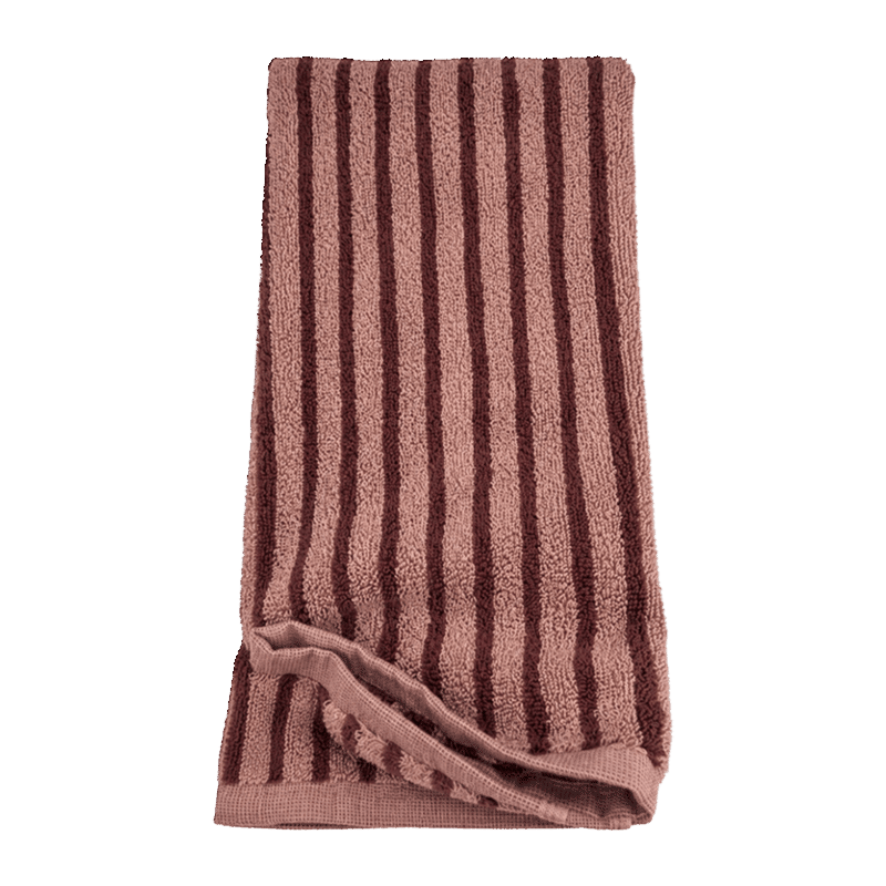 Fig Striped Hand Towels Set of 2