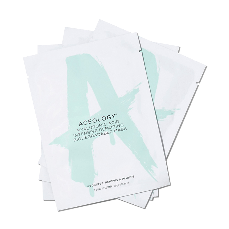Hyaluronic Acid Intensive Repairing Biodegradable Mask 4pk