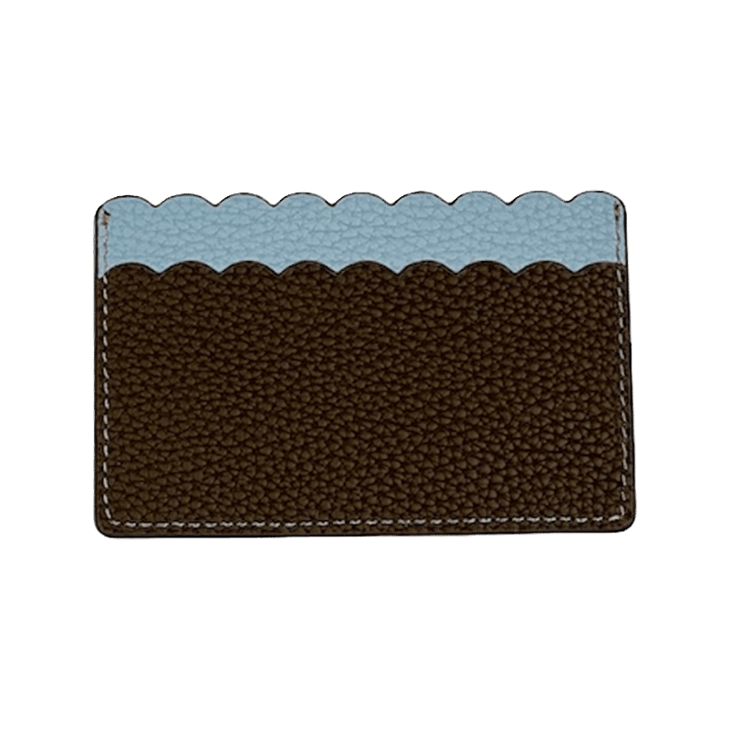 Scalloped Card Holder Wallet