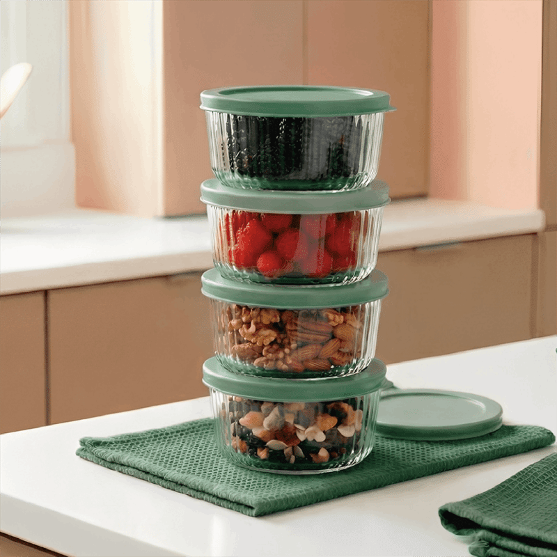 Green 8PC Round Set