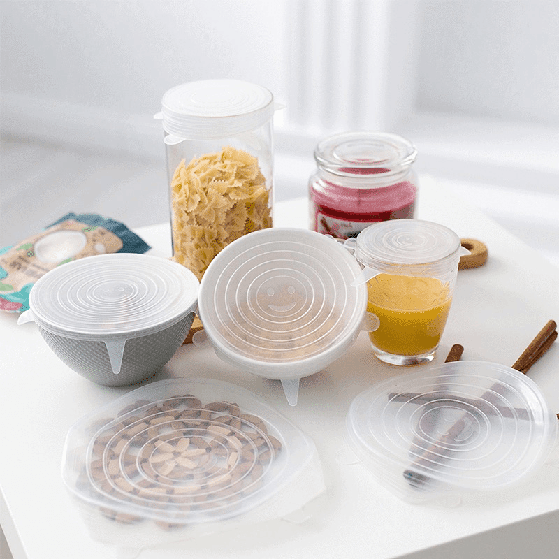 Stretchable Silicone Food Storage Lids