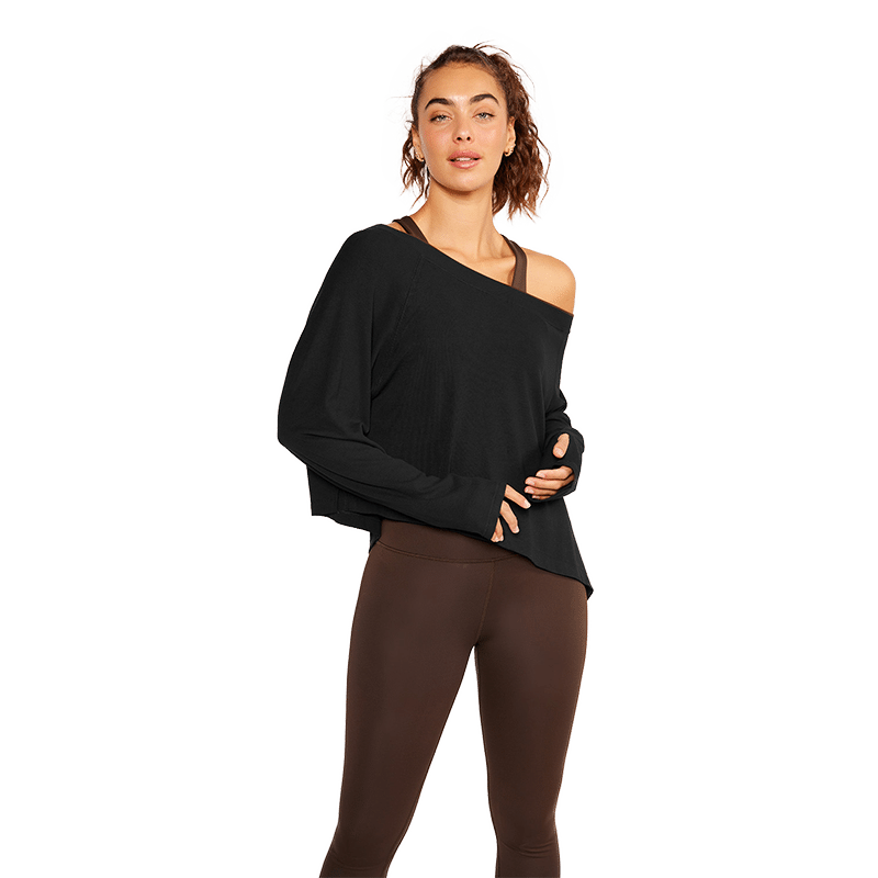 Fare Drop Shoulder LS Tee 