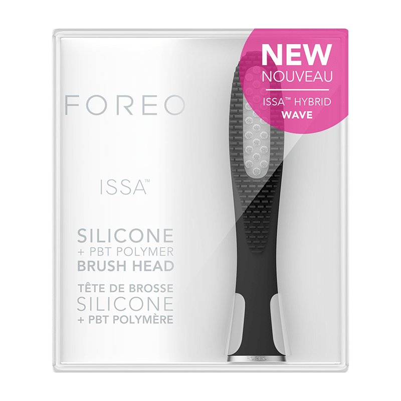 ISSA Hybrid Wave Brush Head - Black