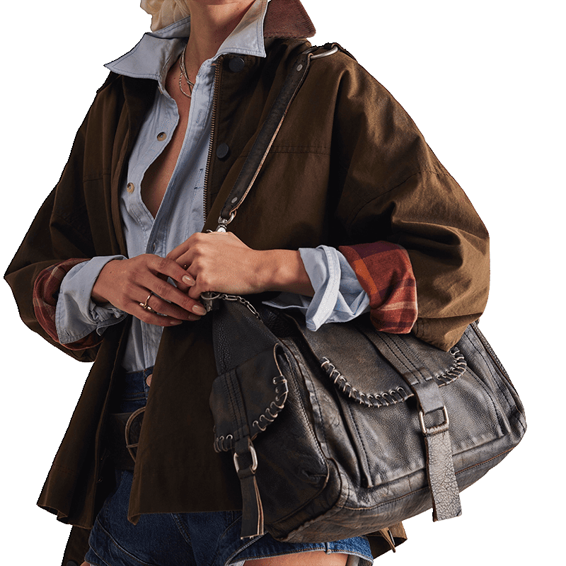 WTF Leigh Distressed Hobo