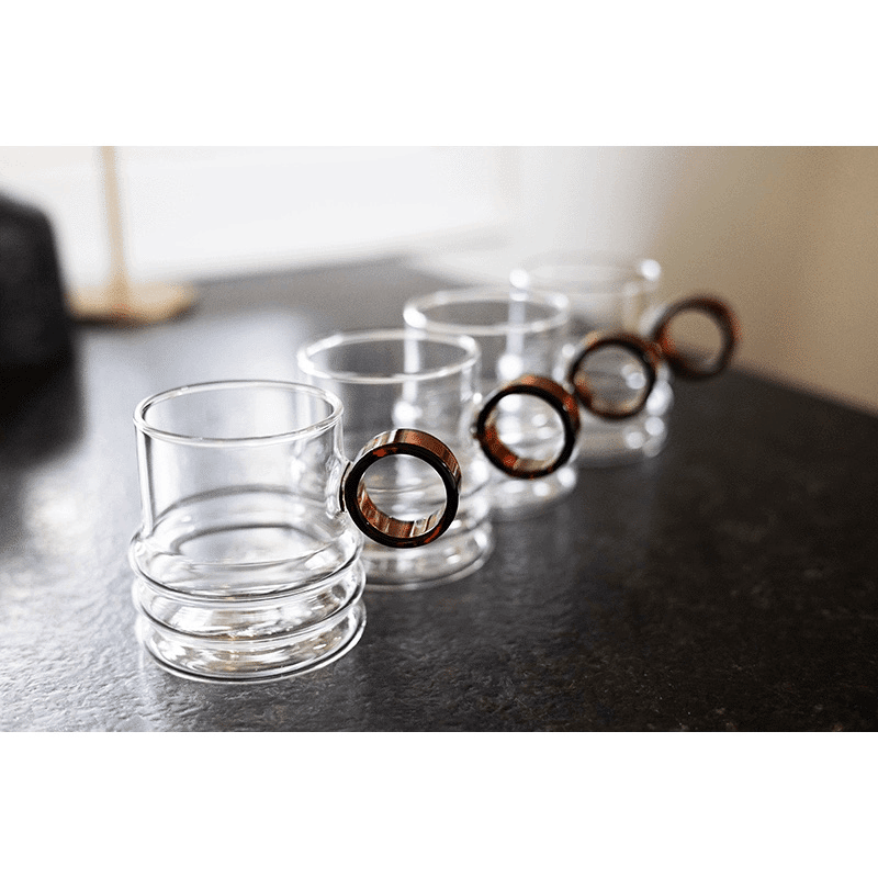 Round Handle Thermal Glasses