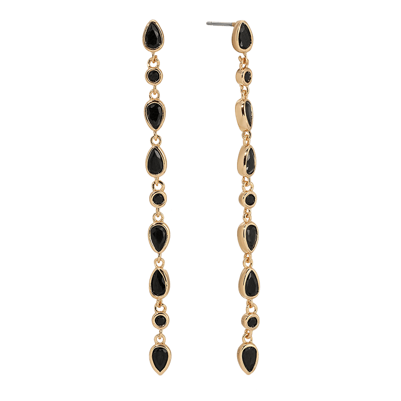 Crystal Rainfall Earrings