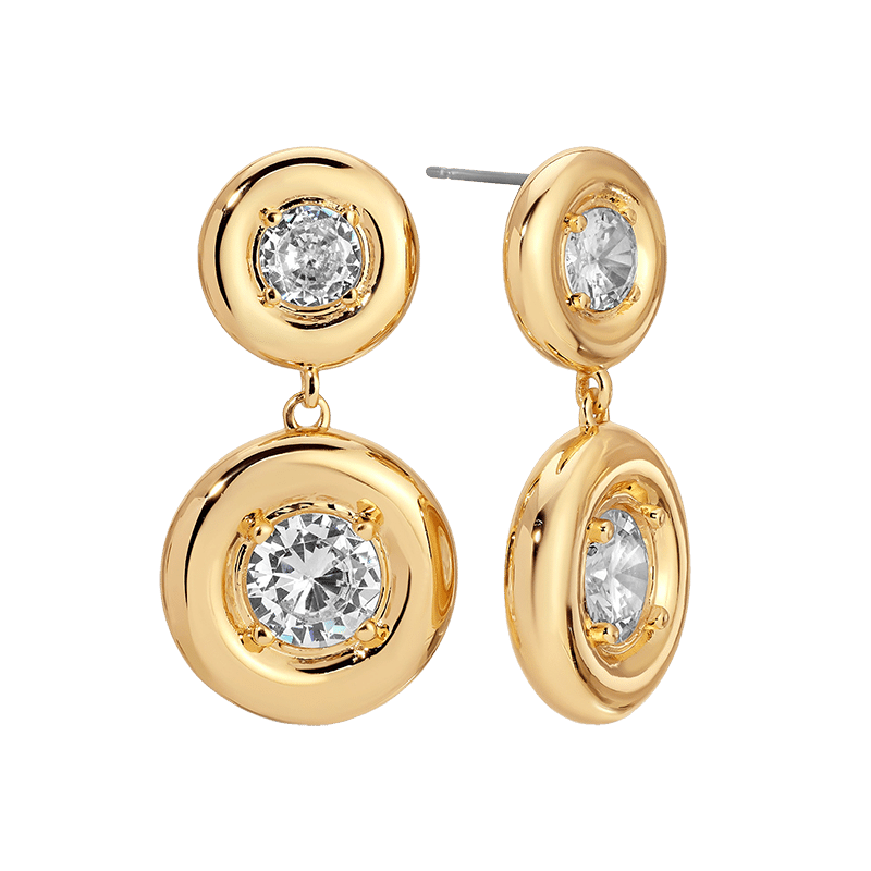 Orbit Crystal Earrings
