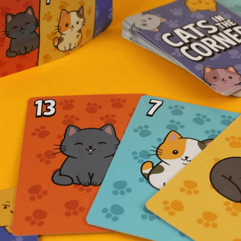 Cats in the Corner Card Game