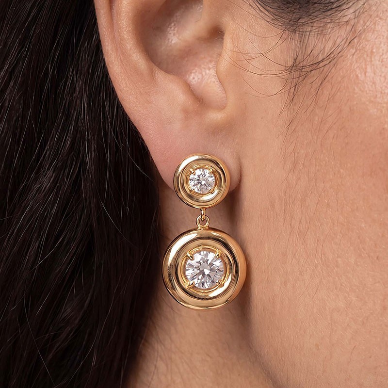 Orbit Crystal Earrings