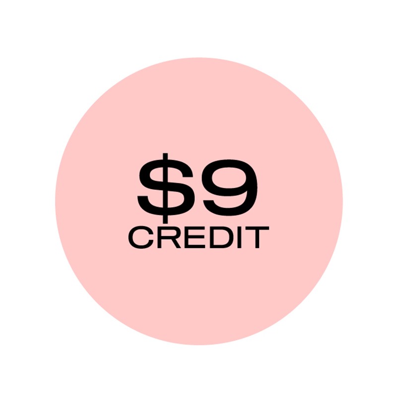 $9 Credit