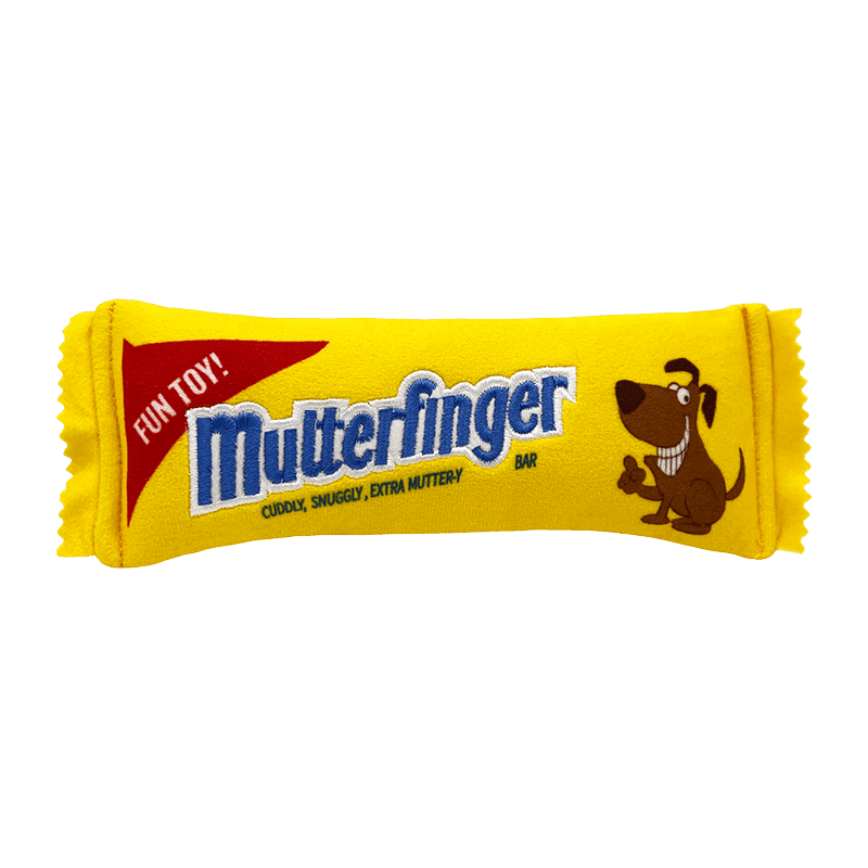 Mutterfinger Small Plush Dog Toy