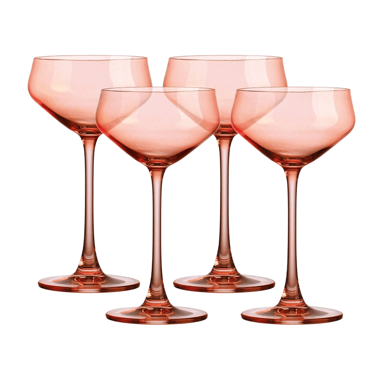 Sheer Coupe Glasses