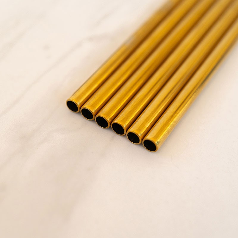 Standard Gold Straws
