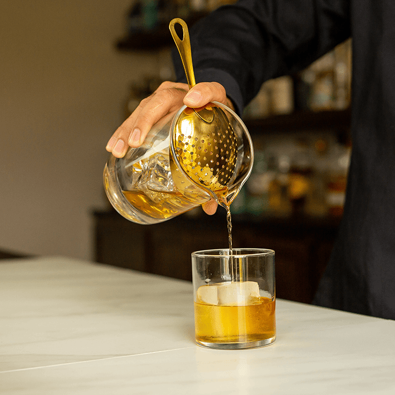 Julep Strainer Gold