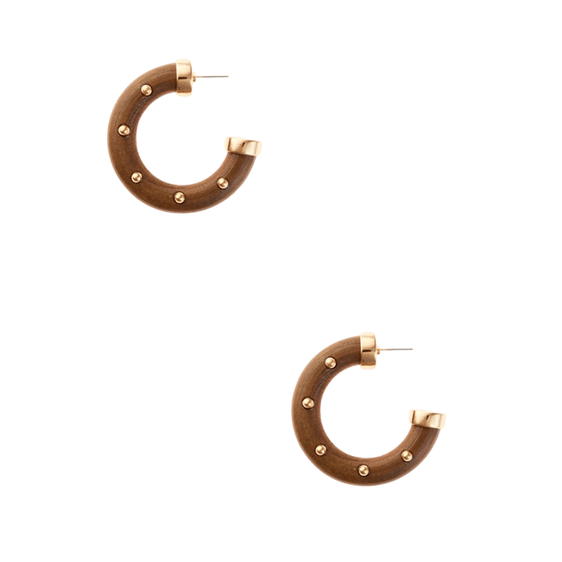 Studded Hoop
