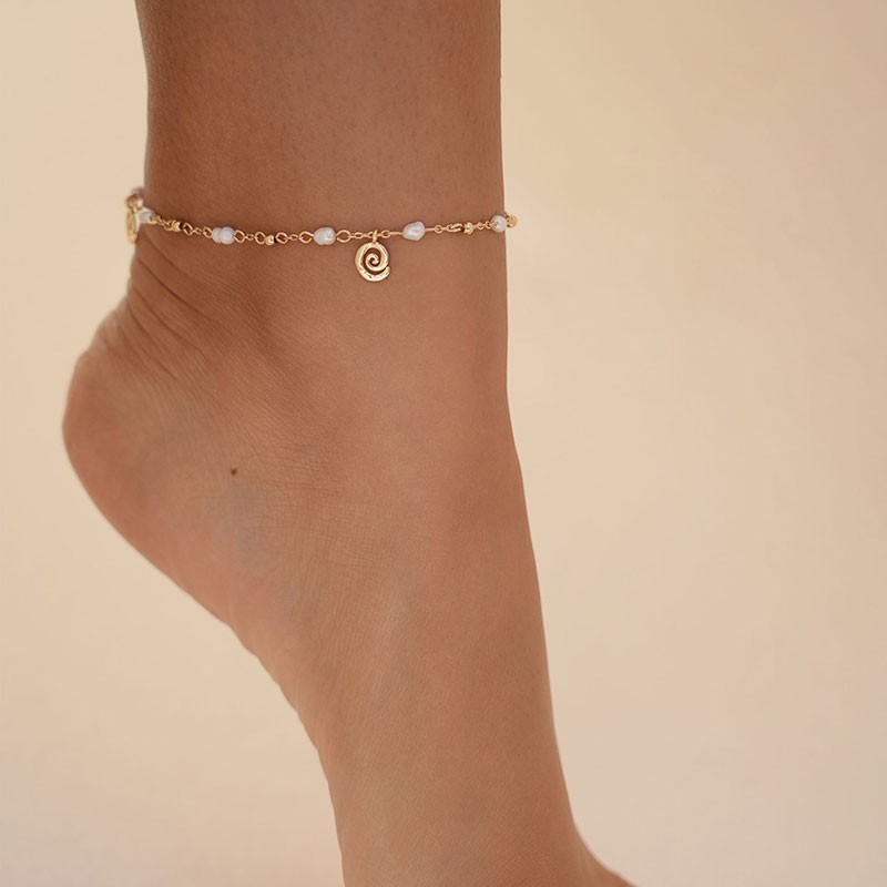 Aura Swirl Anklet