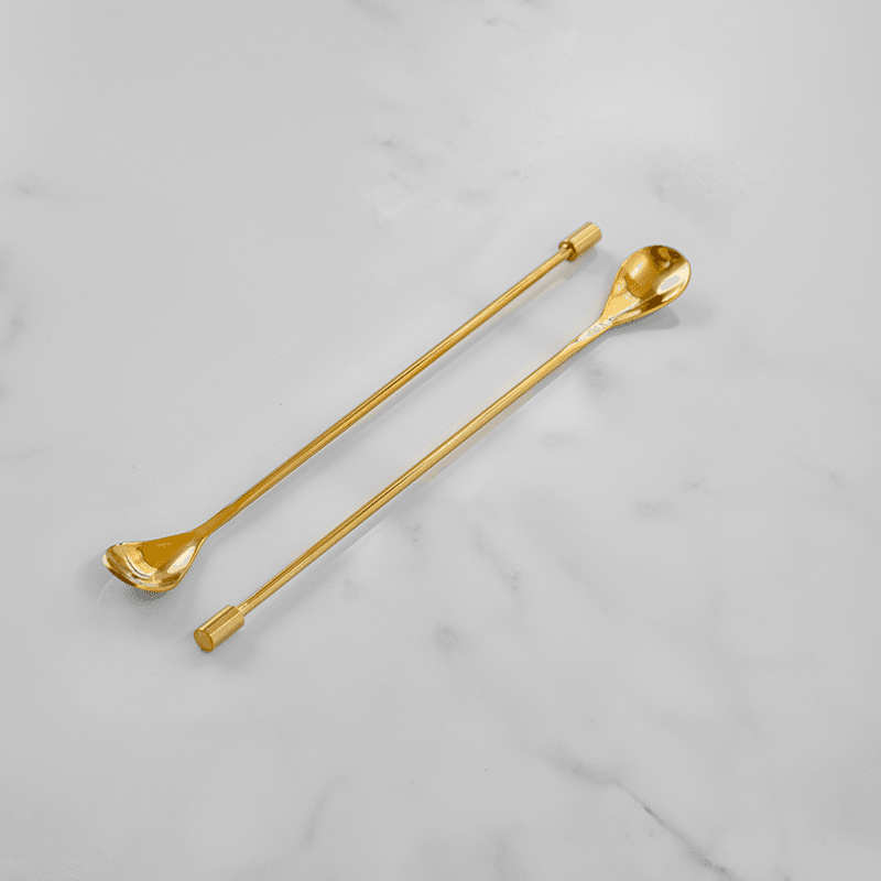 Bar Spoons, Smooth Handle (Set of 2)
