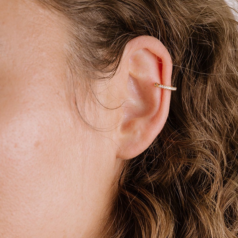 Mini Sparkler Crystal Ear Cuff