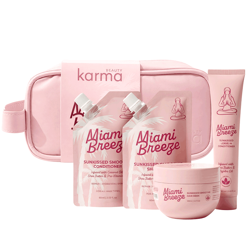Miami Breeze Sunkissed Smoothie Hair Care Kit