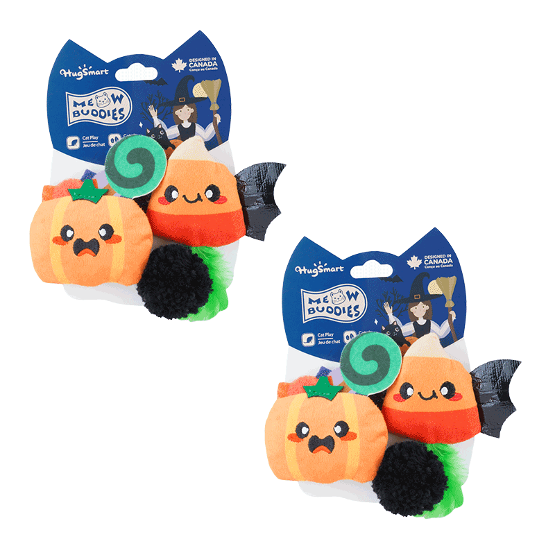 Candy Basket Cat Toy Set Set of 2 