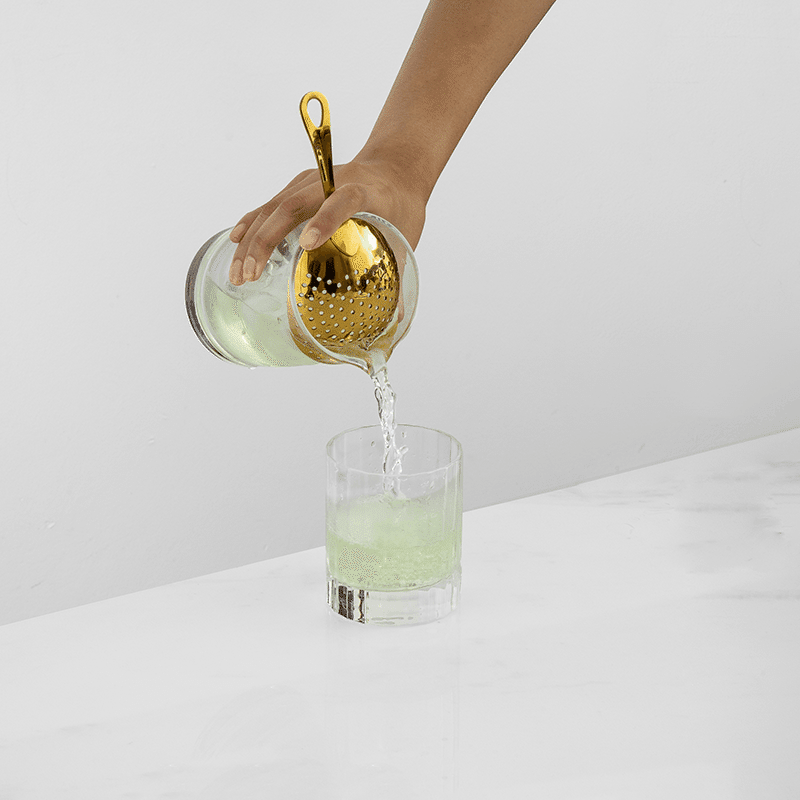 Julep Strainer Gold