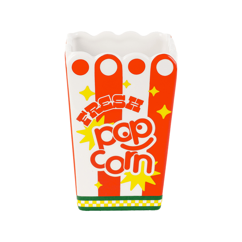 Vase, Popcorn Bag