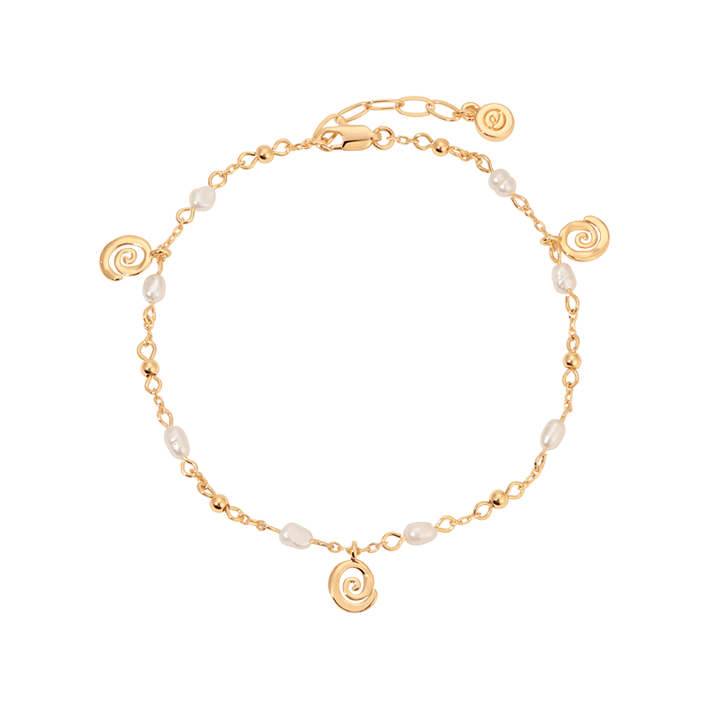Aura Swirl Anklet