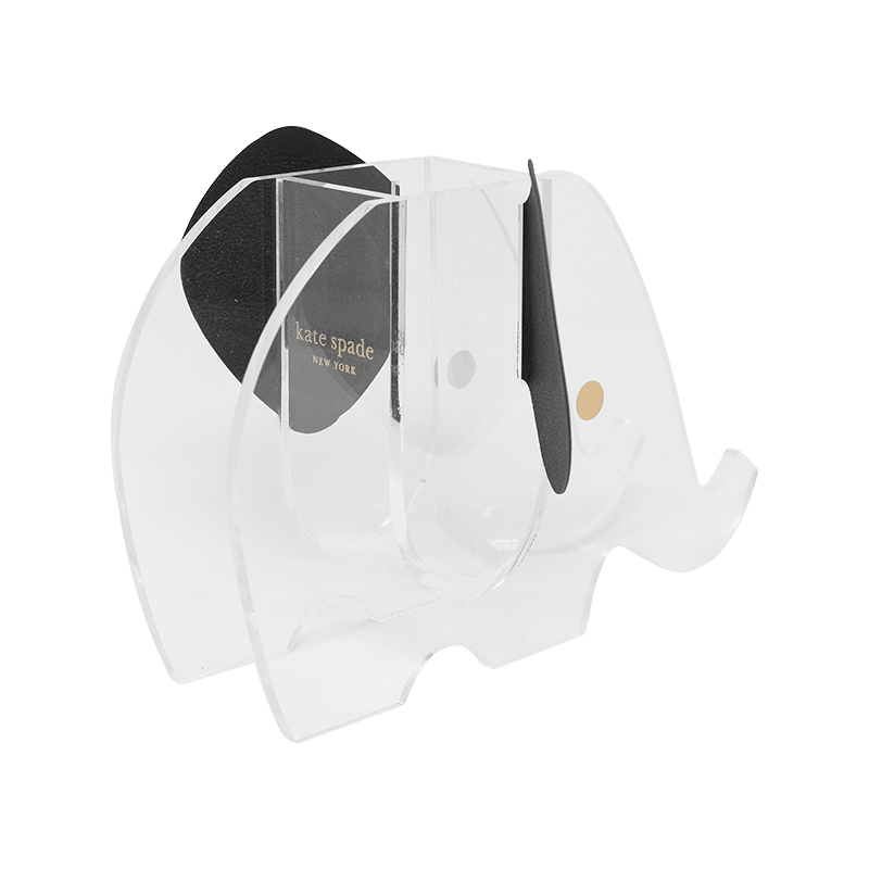 Acrylic Vase, Elephant
