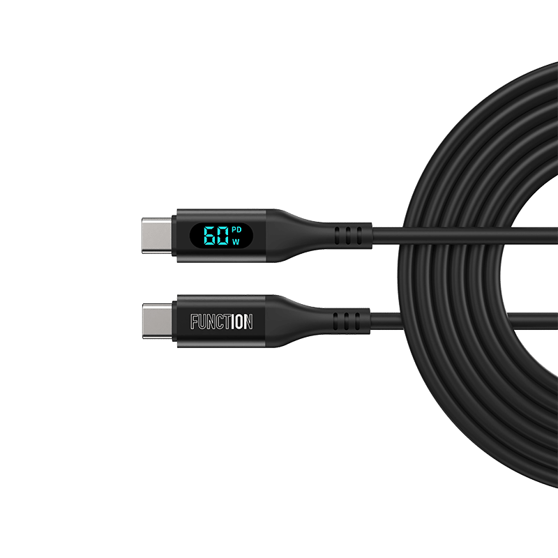 60W Smart Cable with Digital Display