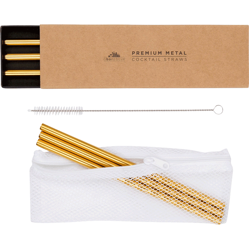 Standard Gold Straws
