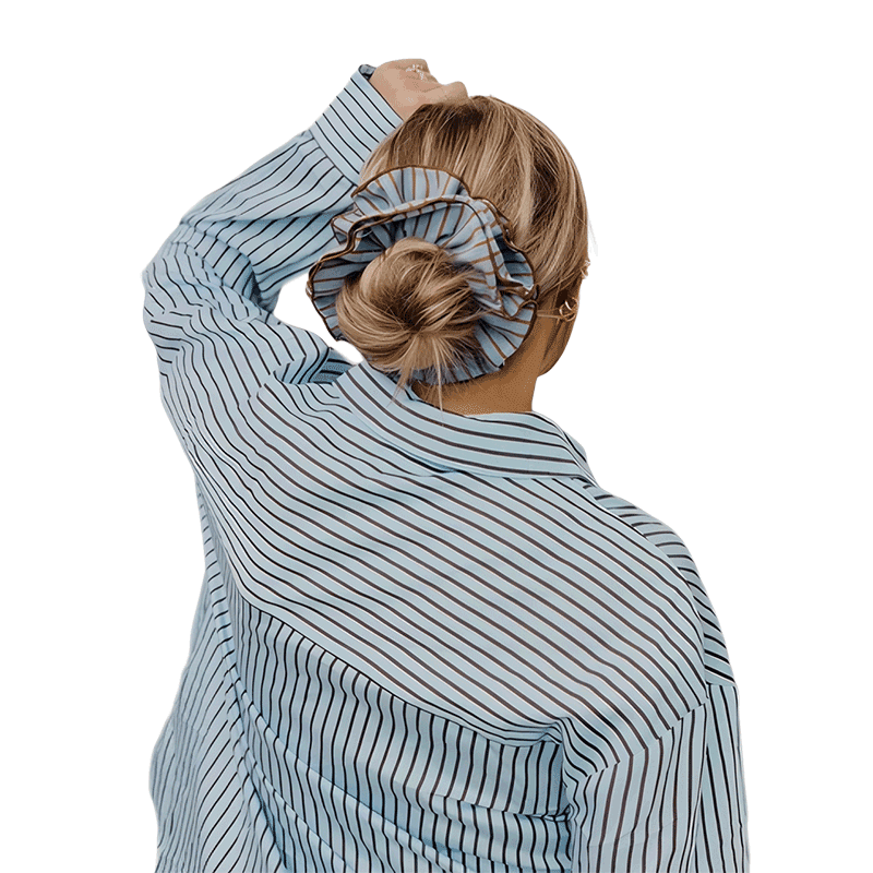 Striped Corset Scrunchie