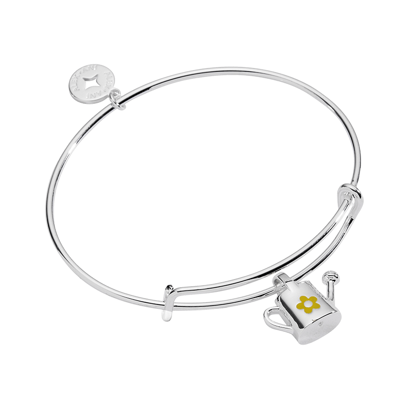Watering Can Charm Bangle