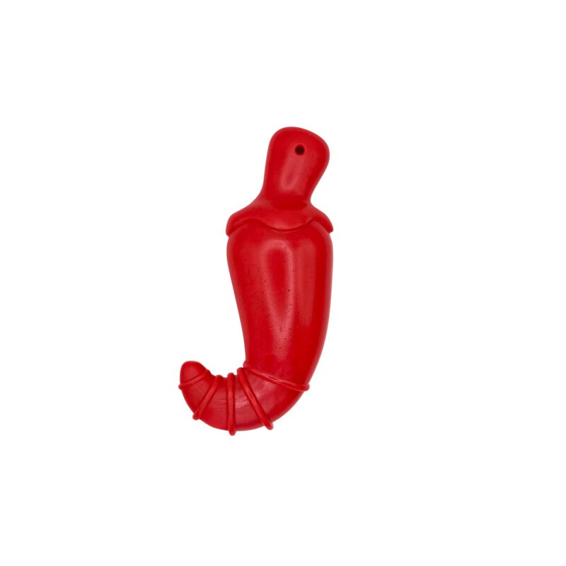 Chili Pepper Wood-filled Nylon Dog Chew Toy