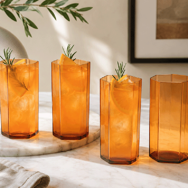 Helix Highball Glasses (Set Of 4)