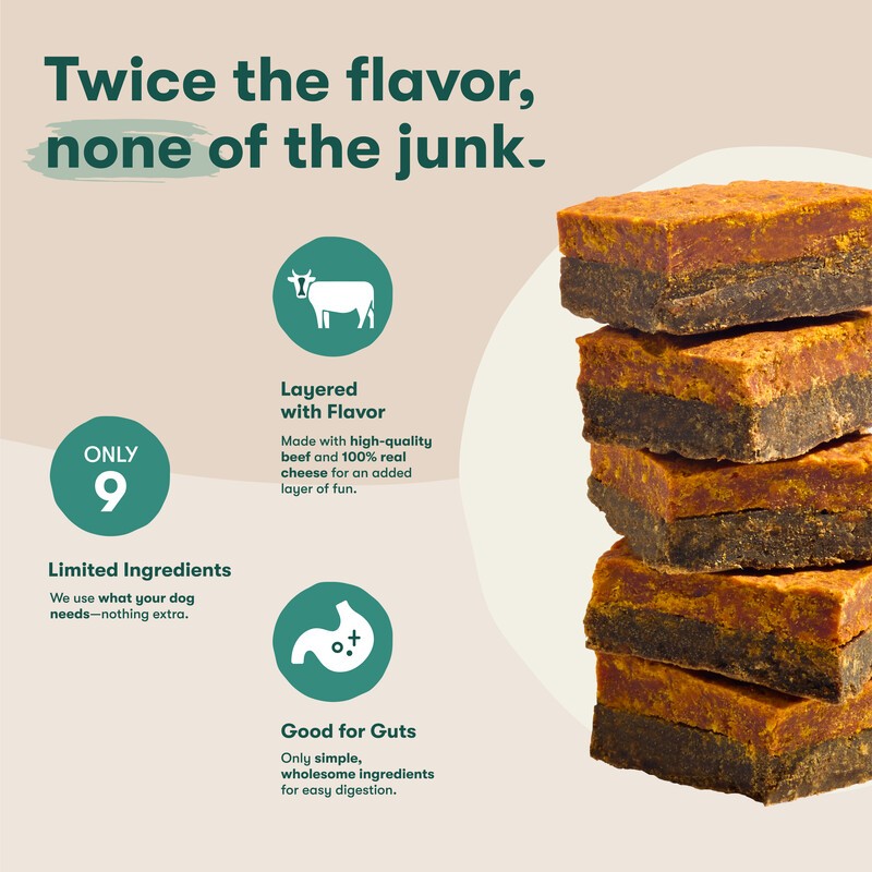 Beef & Cheese Layers Treats