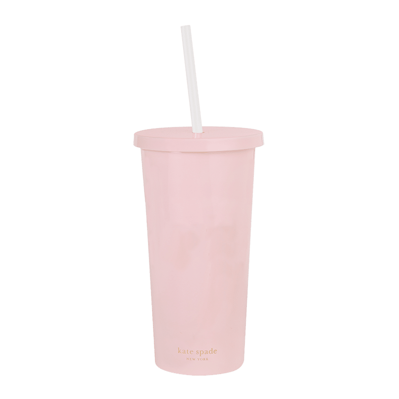 Acrylic Tumbler with Straw
