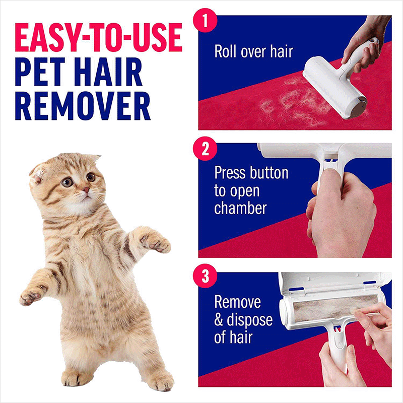 Sticky Reusable Pet Hair Lint Brush