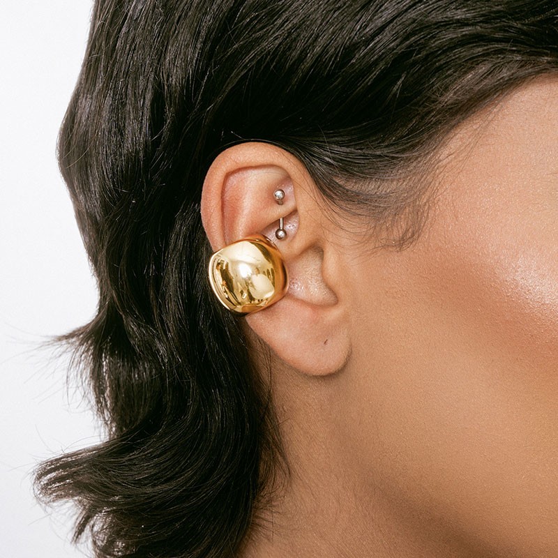 Chunky Metal Ear Cuff