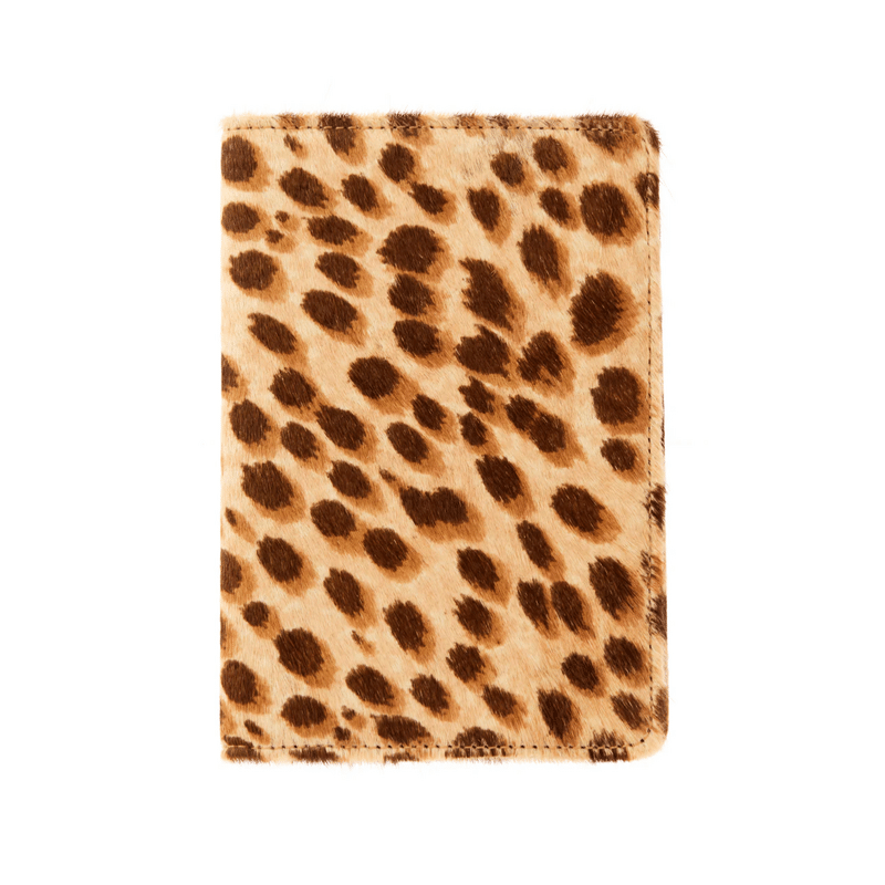 Cheetah Passport Holder