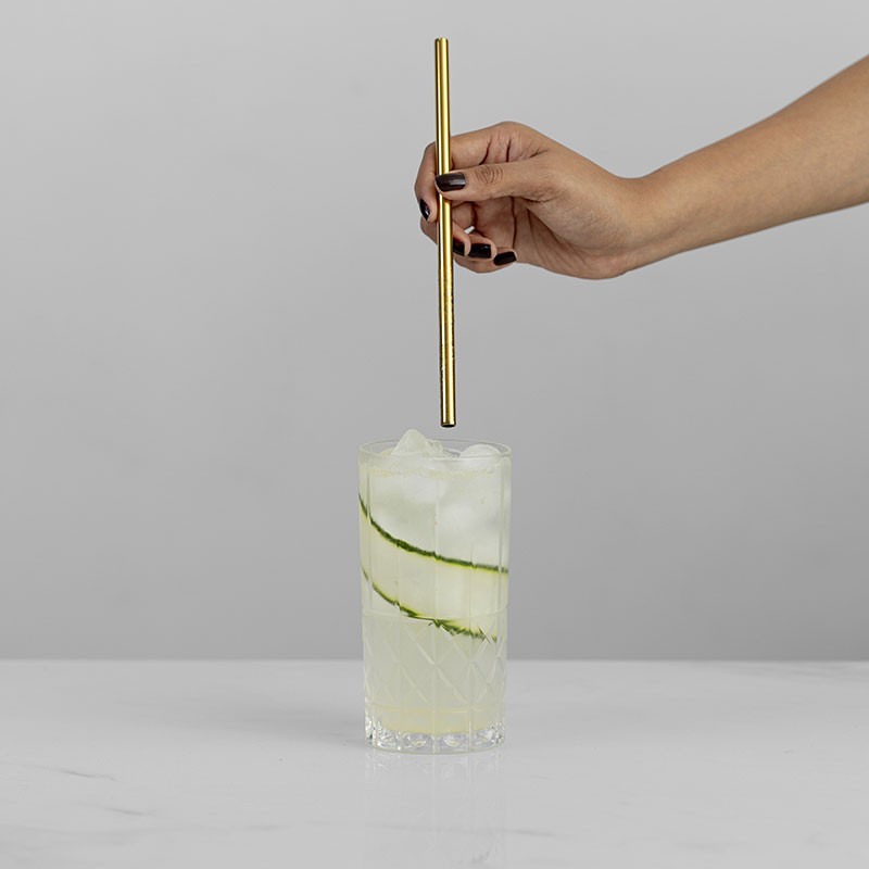 Standard Gold Straws