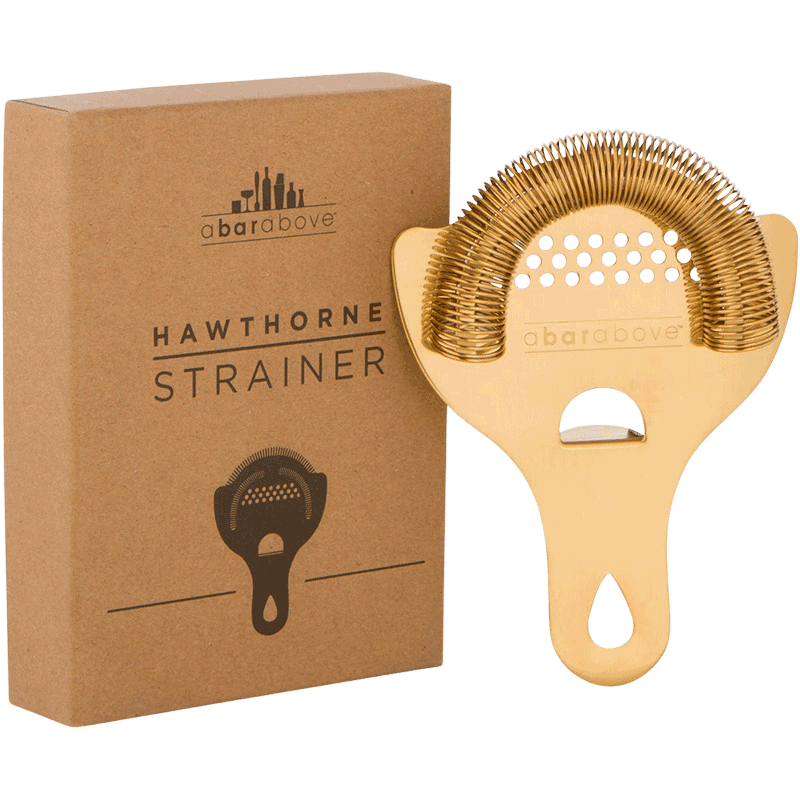 Hawthorne Strainer Gold