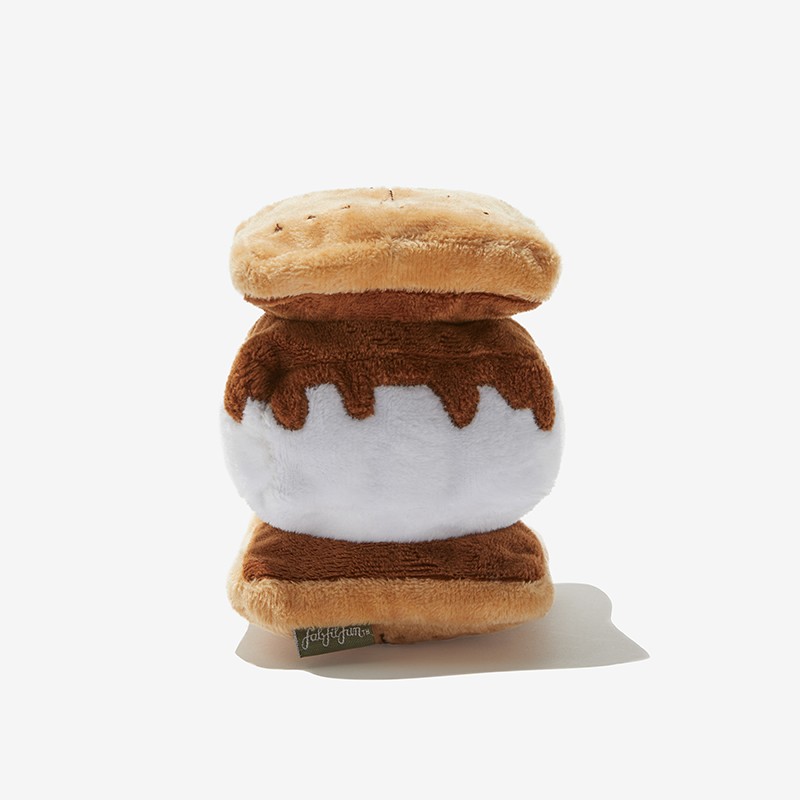 S'mores & Lantern Plush Dog Duo