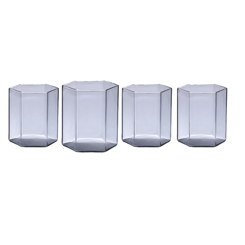 Helix Smoke Dof Glasses (Set of 4)